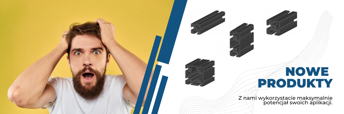 Profile aluminiowe anodowane na czarno